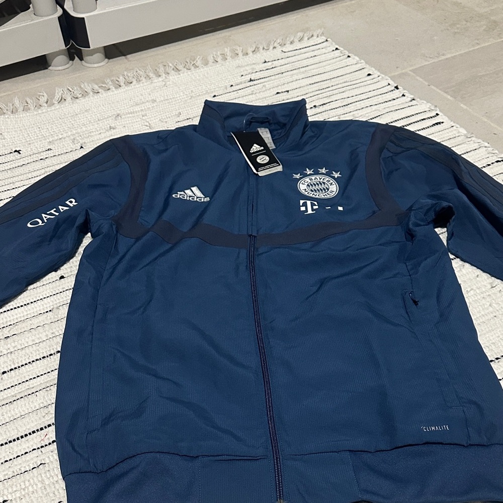 Adidas Men's Navy Bayern Munich Performance Jacket